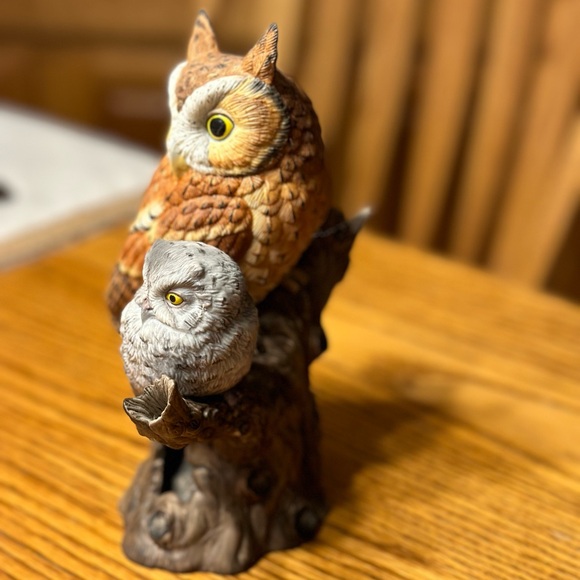 Lenox Screech Owls Fine Porcelain Owls Vintage 1991 - Lenox - Picture 2 of 8